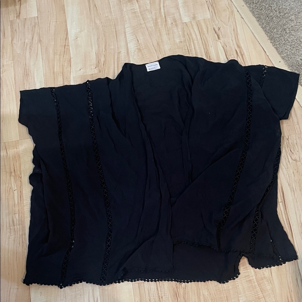 Black Women's kimono